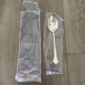 Reed‎ & Barton DRESDEN ROSE Silverplate 1953 Silverware Pierced/slotted Spoon